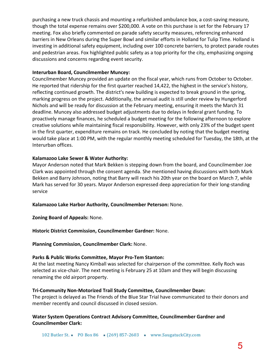 Page 5 of the packet; its text follows