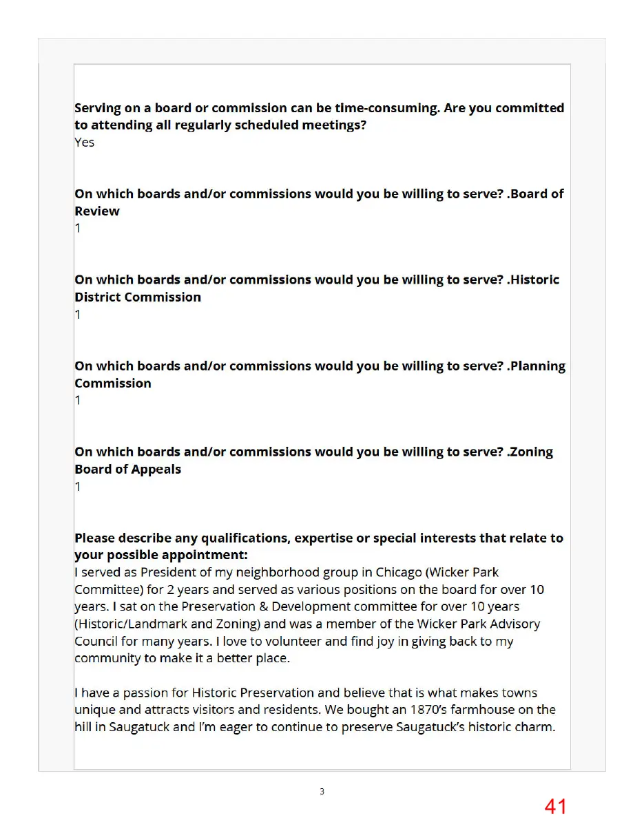 Page 41 of the packet, a scanned page