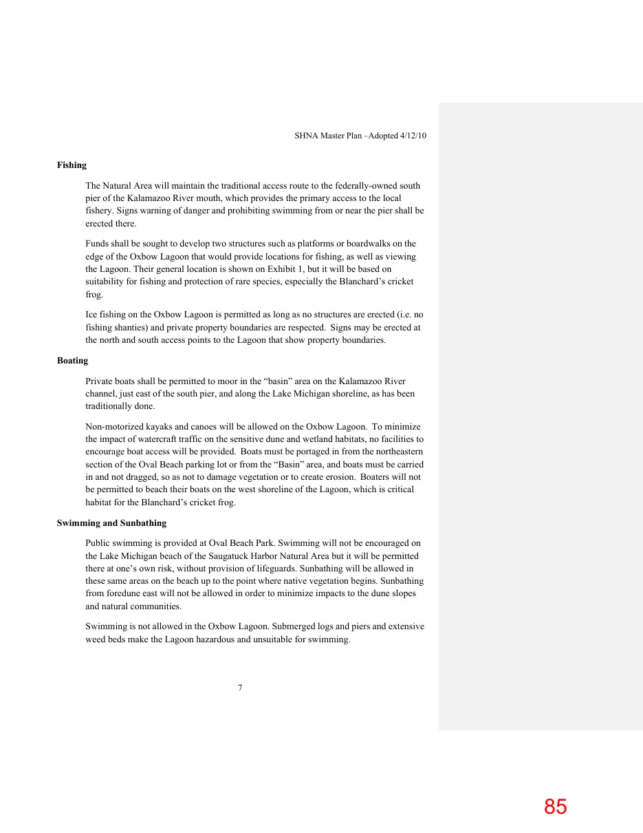 Page 84 of the packet; its text follows