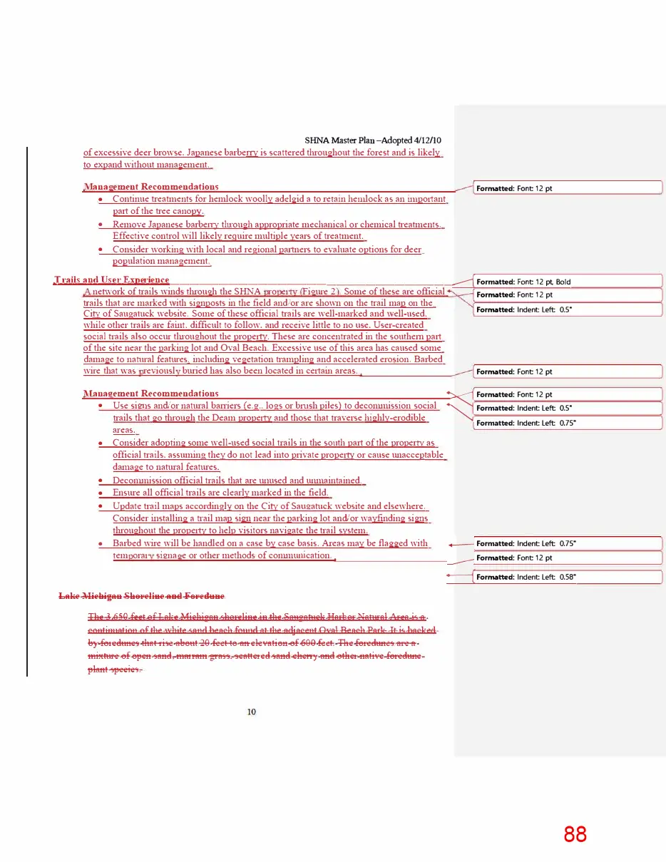 Page 87 of the packet; its text follows