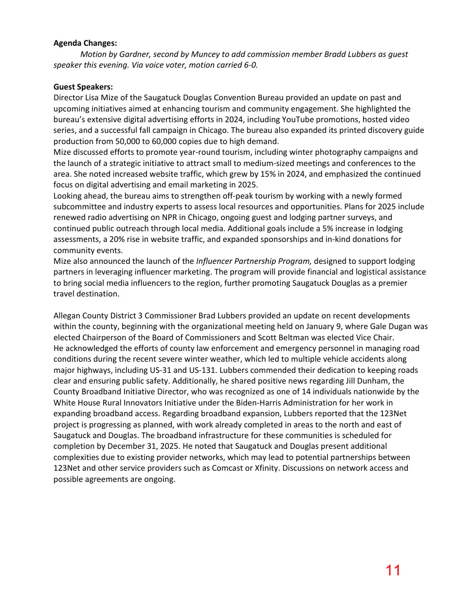 Page 11 of the packet; its text follows