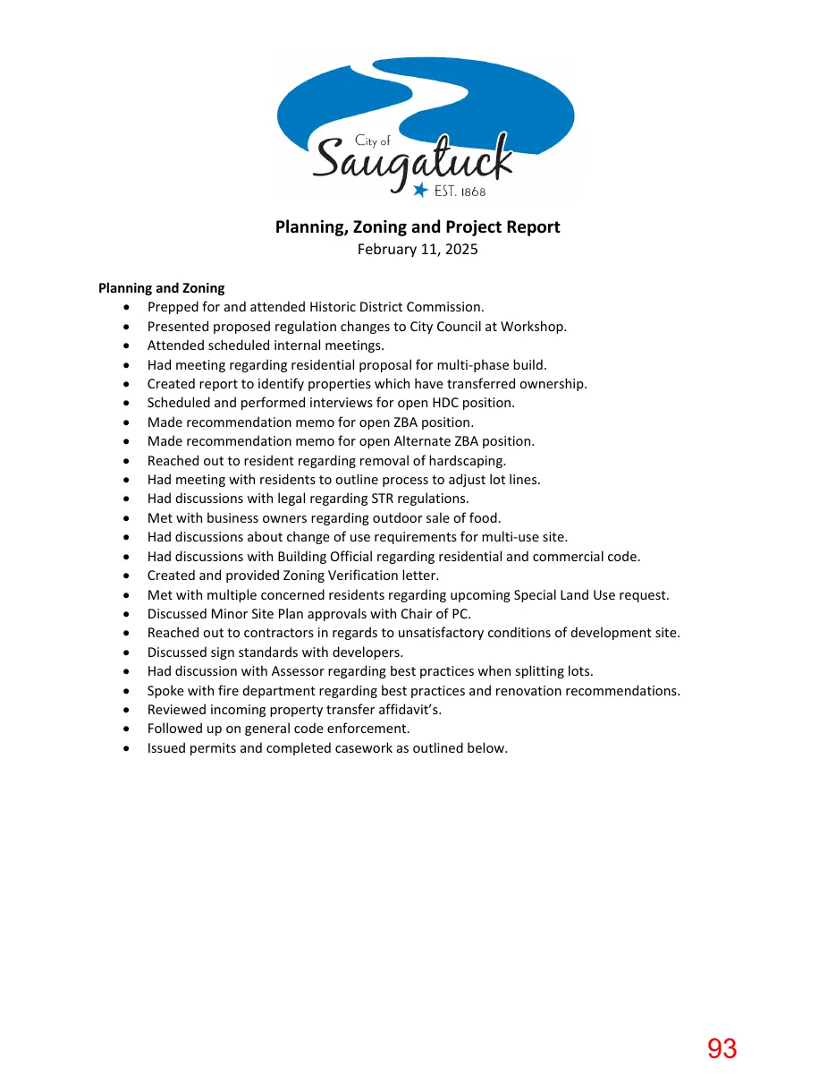 Page 93 of the packet; its text follows