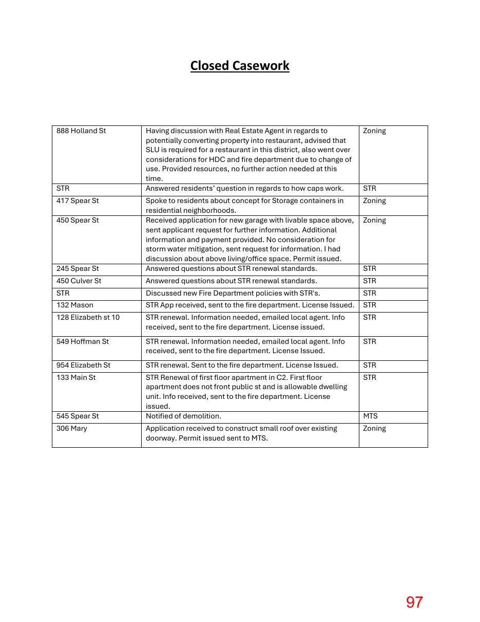 Page 97 of the packet; its text follows