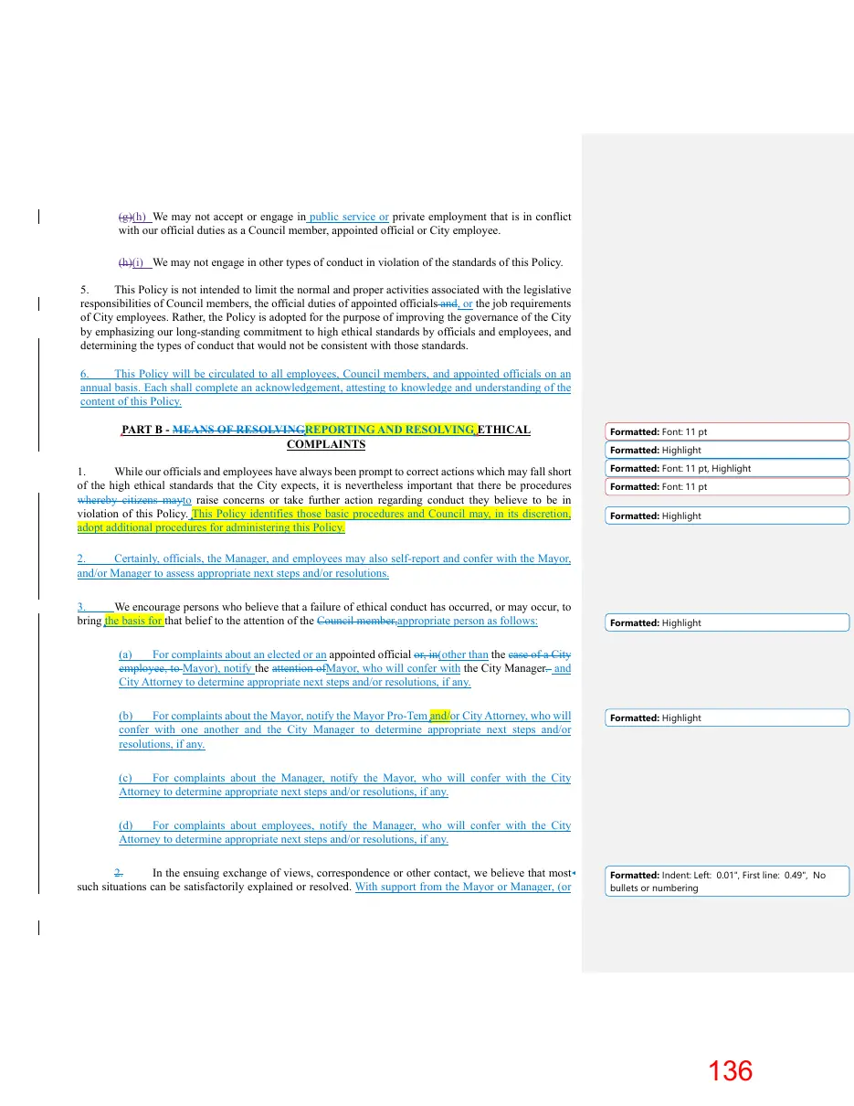 Page 136 of the packet; its text follows