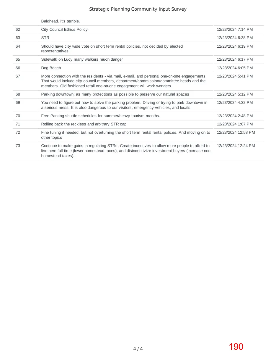 Page 190 of the packet; its text follows