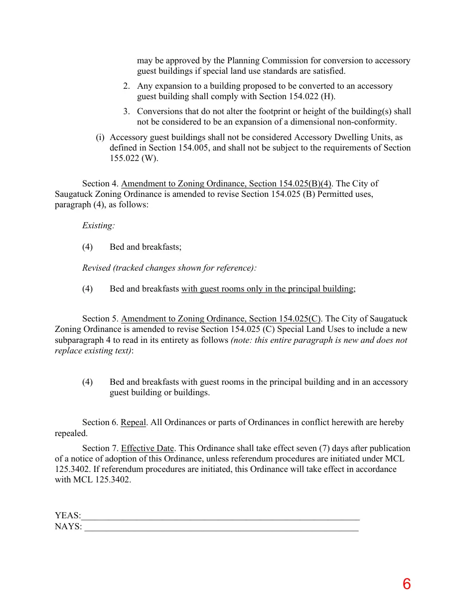 Page 6 of the packet; its text follows