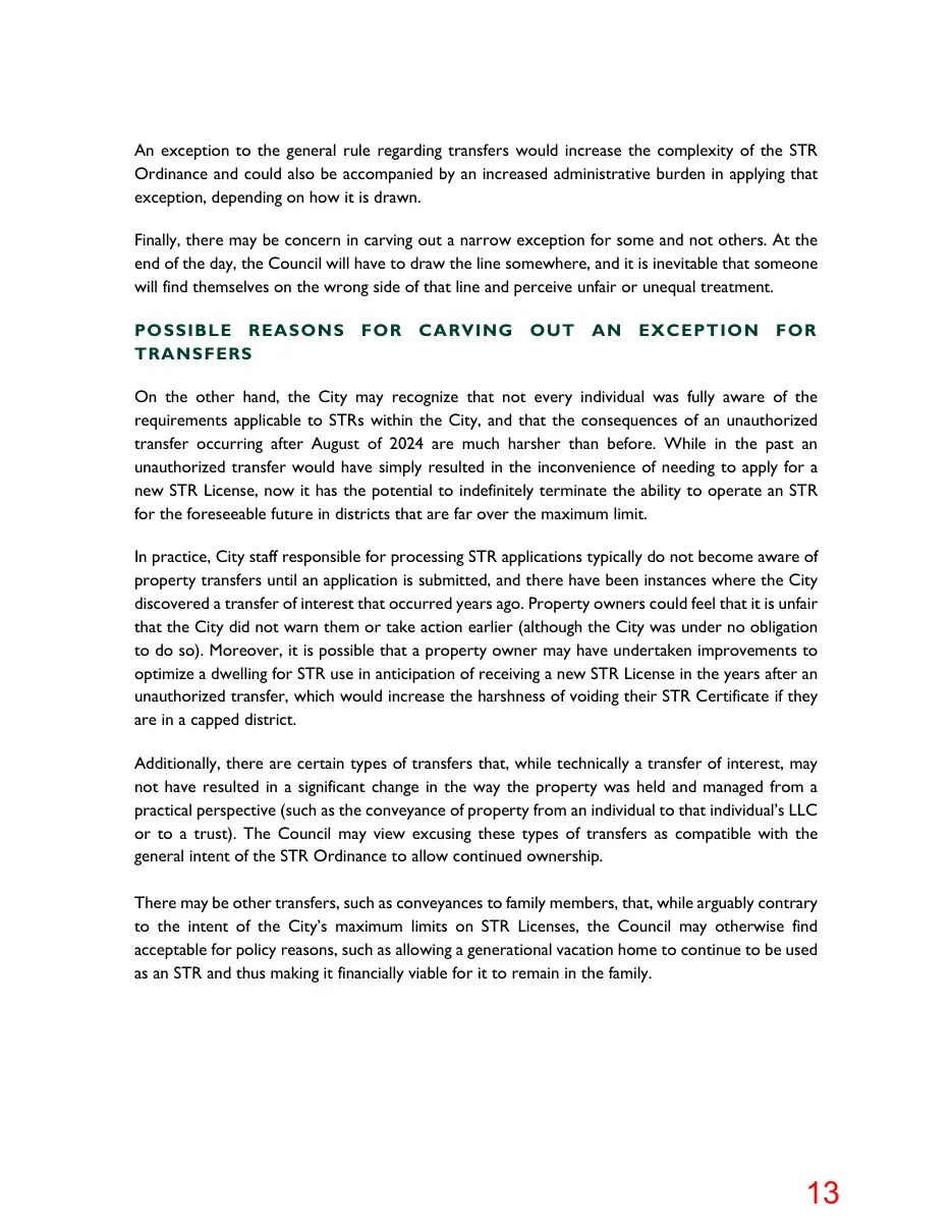 Page 13 of the packet; its text follows