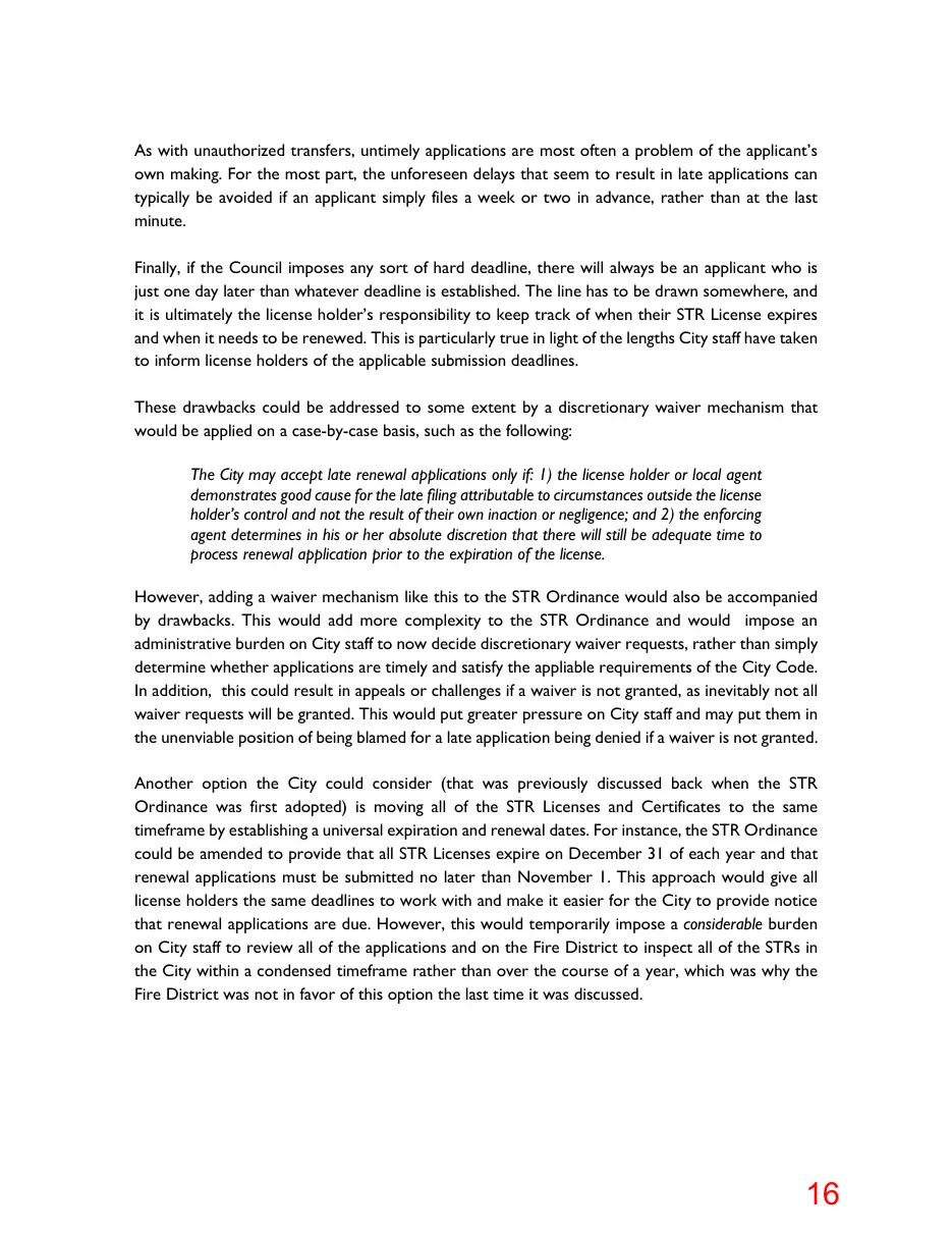 Page 16 of the packet; its text follows