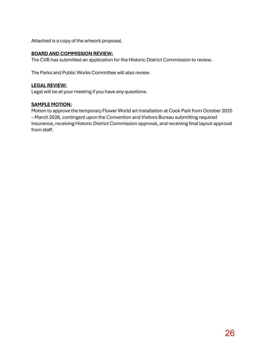 Page 26 of the packet; its text follows