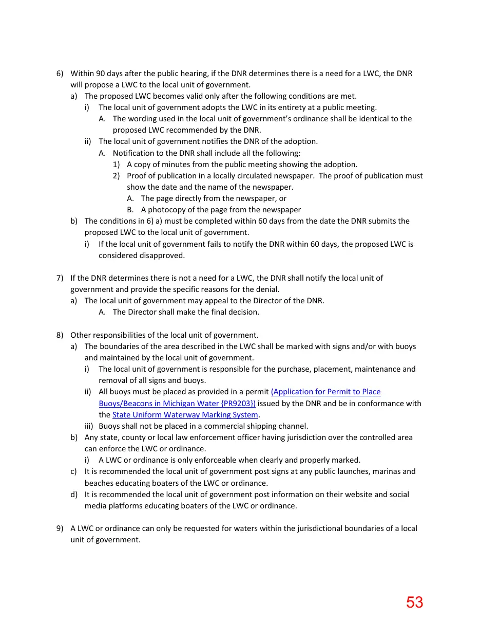Page 53 of the packet; its text follows