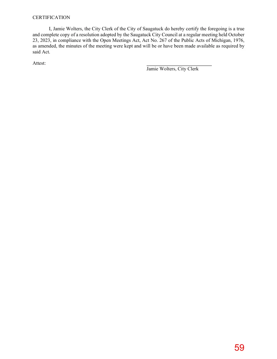 Page 59 of the packet; its text follows