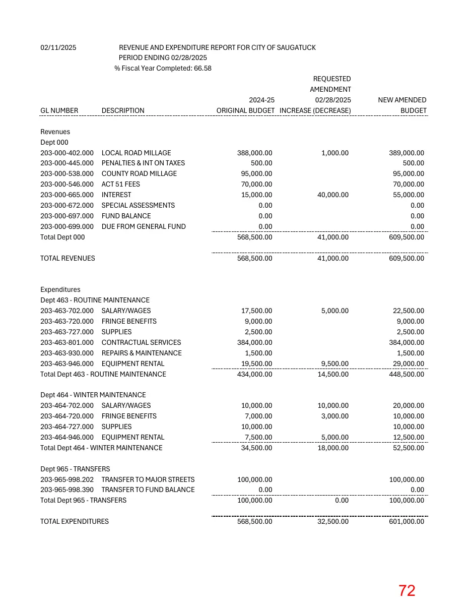 Page 72 of the packet; its text follows