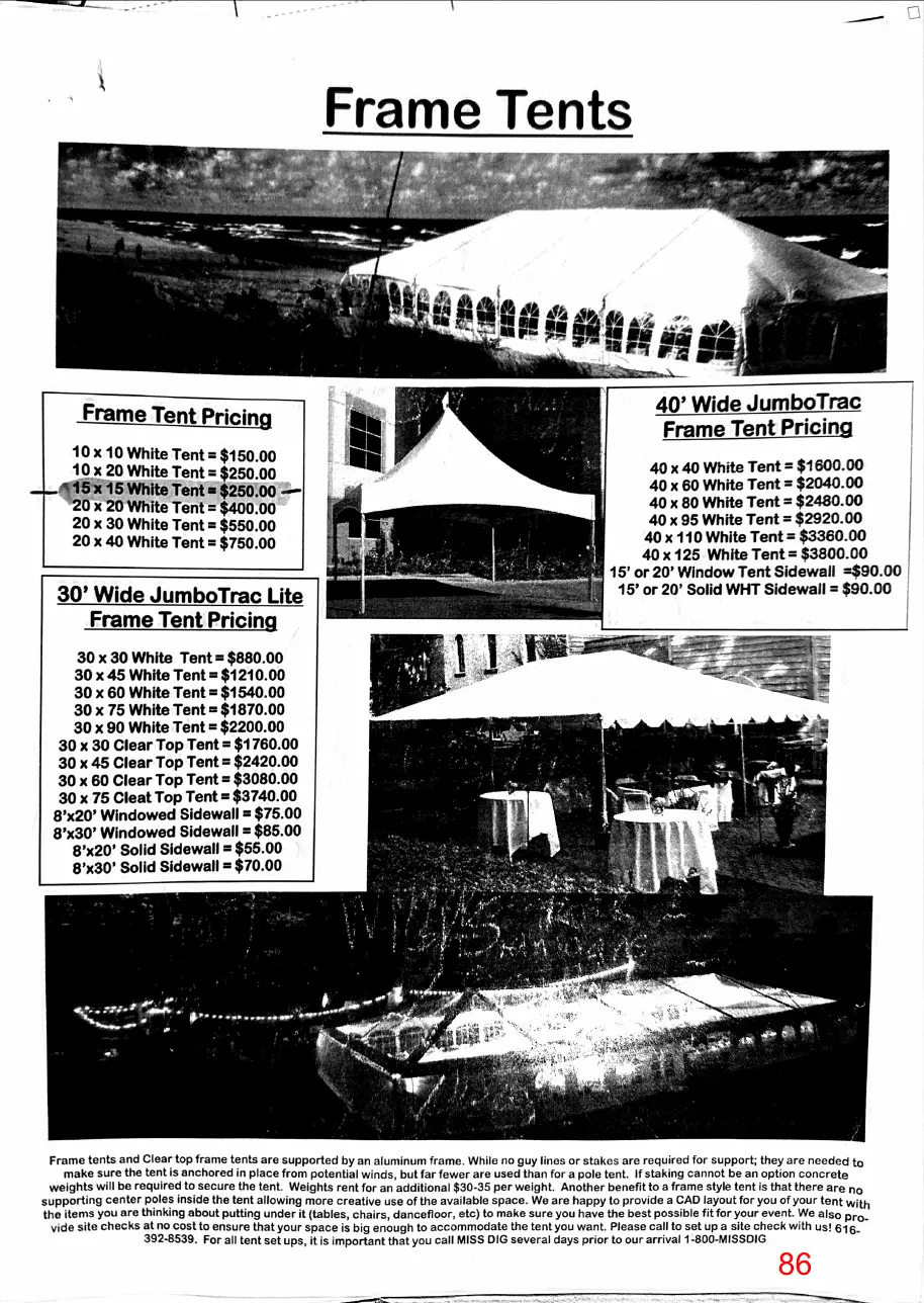 Page 86 of the packet, a scanned page
