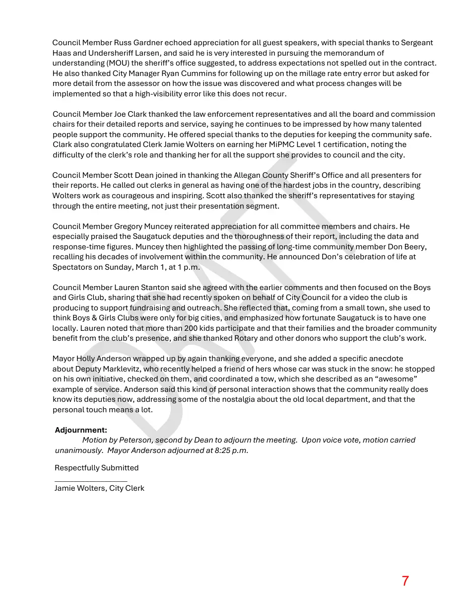 Page 7 of the packet; its text follows