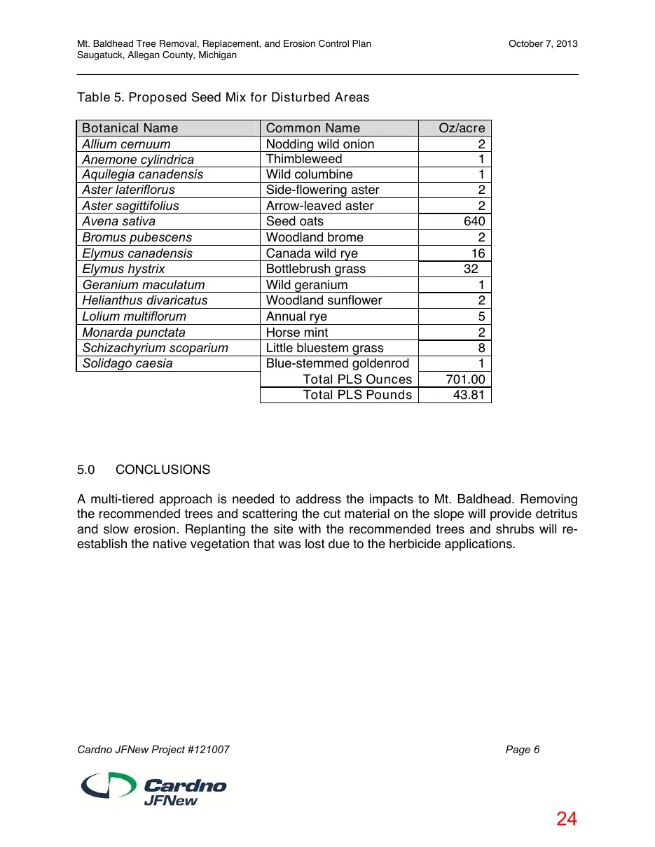 Page 24 of the packet; its text follows