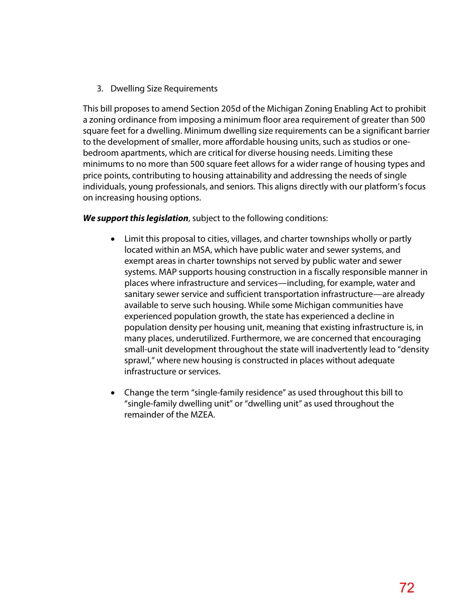 Page 72 of the packet; its text follows
