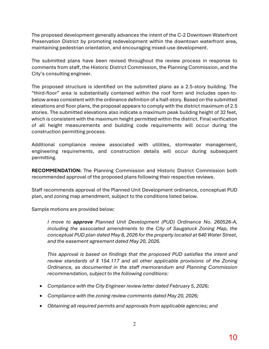 Page 10 of the packet; its text follows