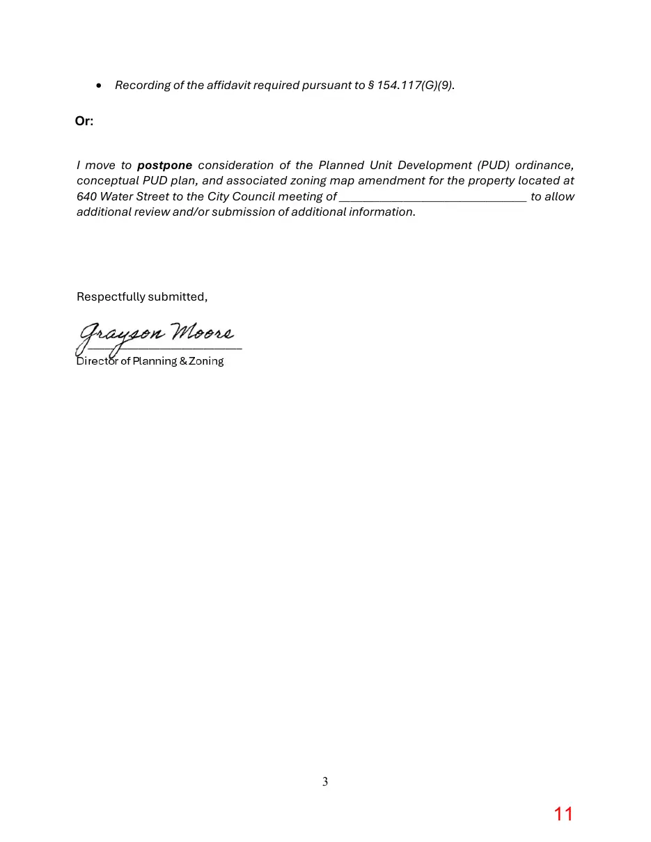 Page 11 of the packet; its text follows