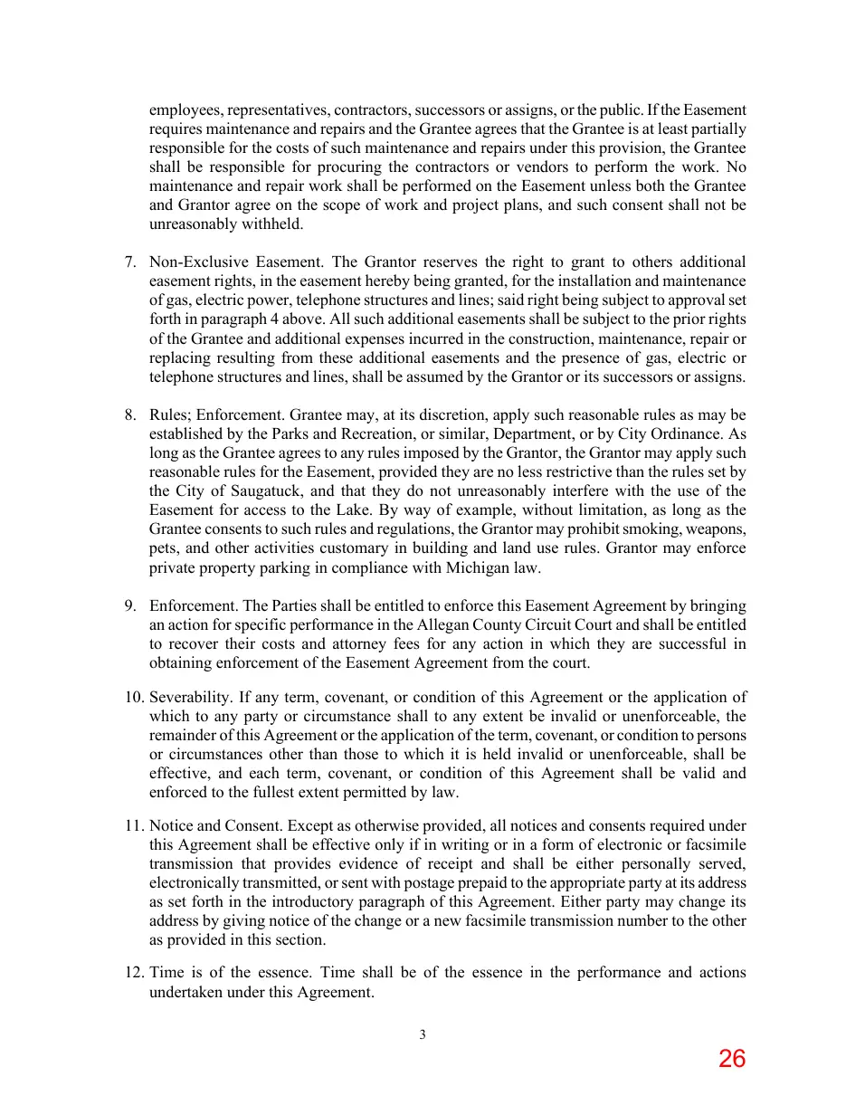 Page 26 of the packet; its text follows