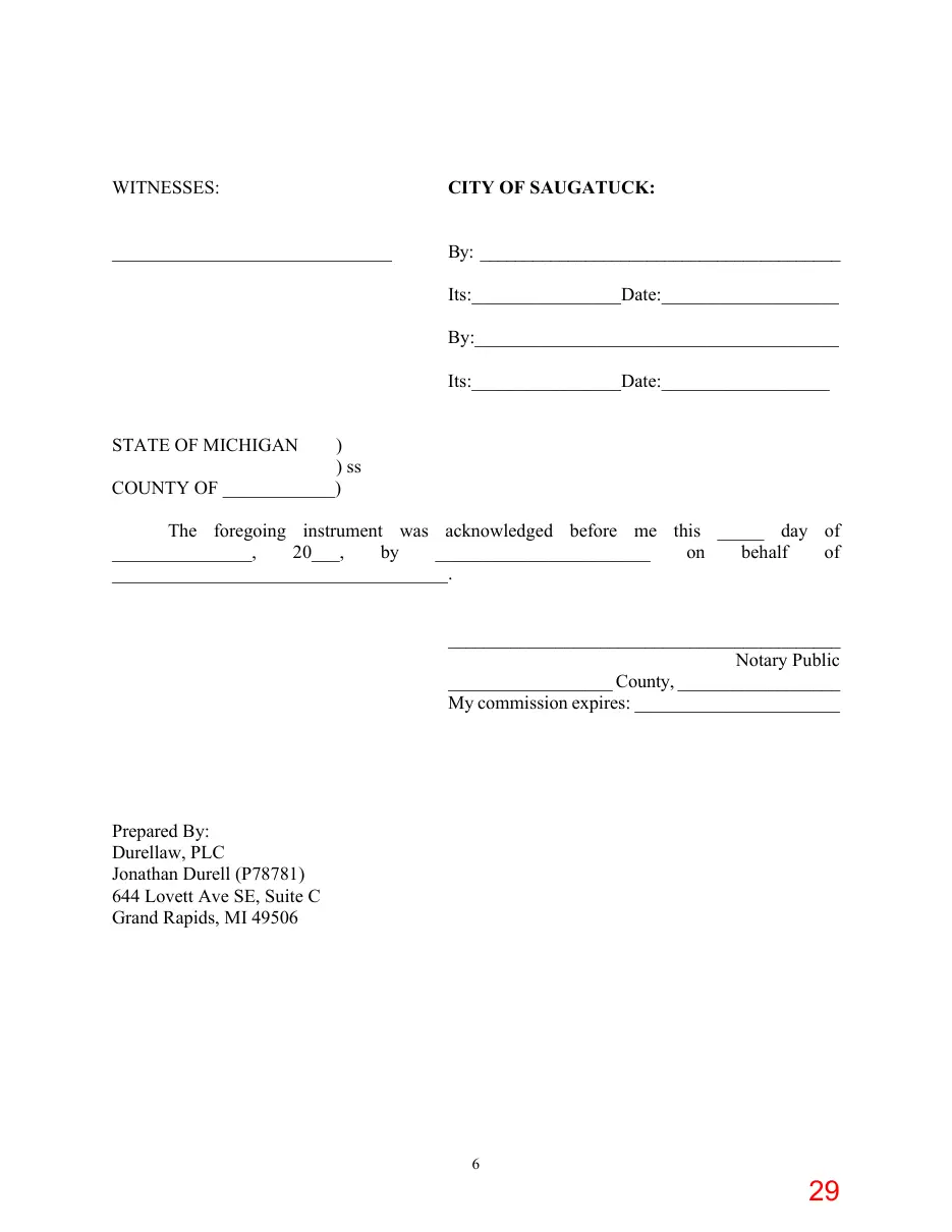 Page 29 of the packet; its text follows