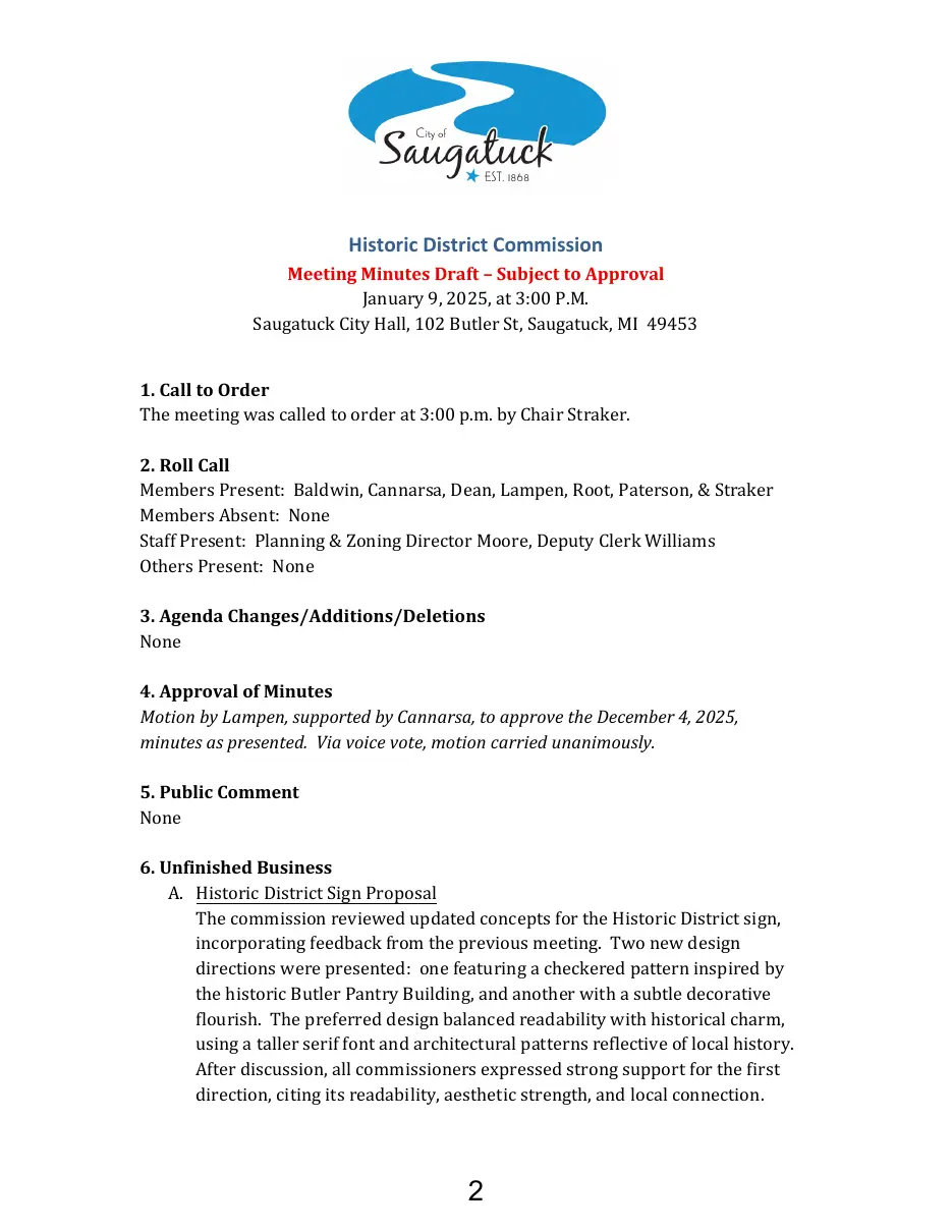 Page 2 of the packet; its text follows