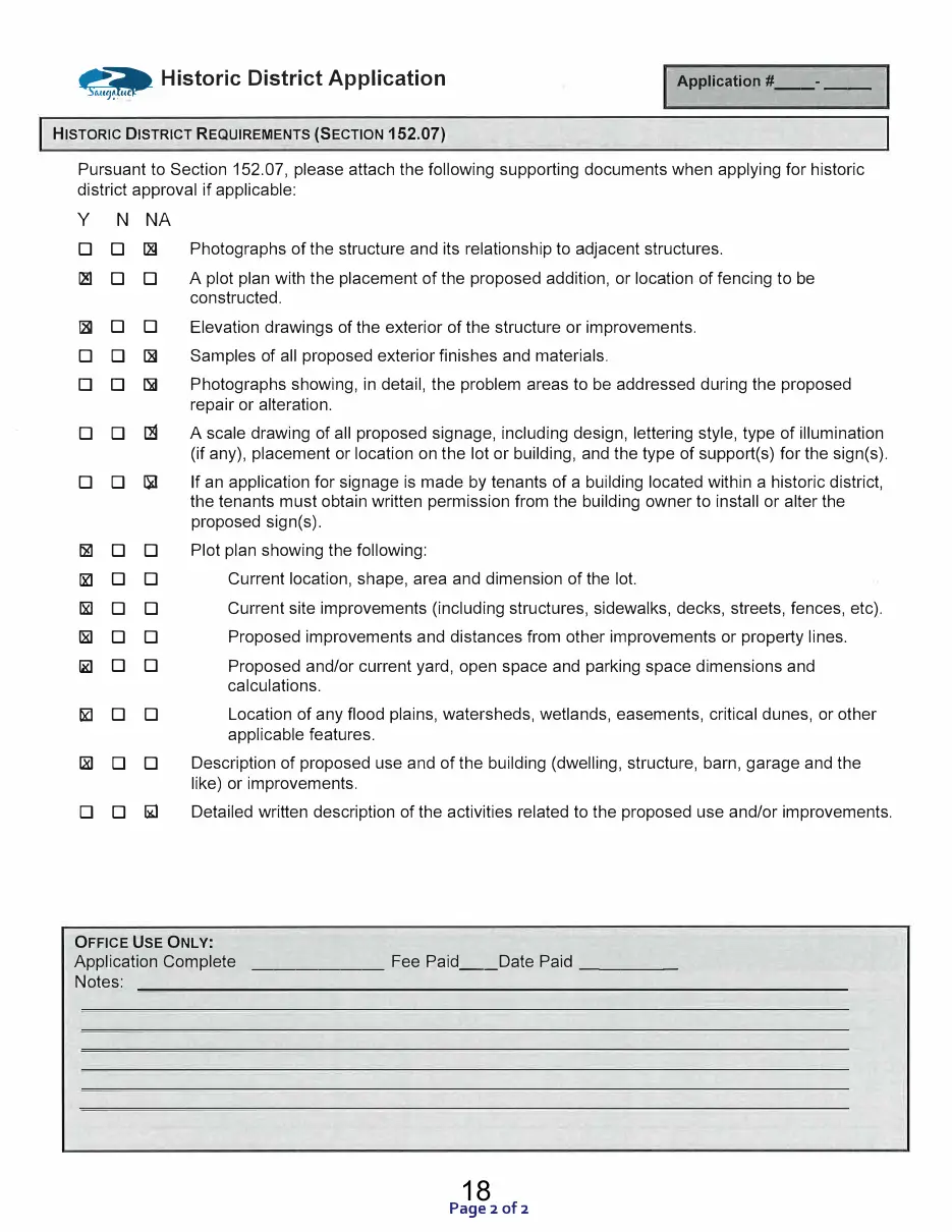 Page 18 of the packet; its text follows