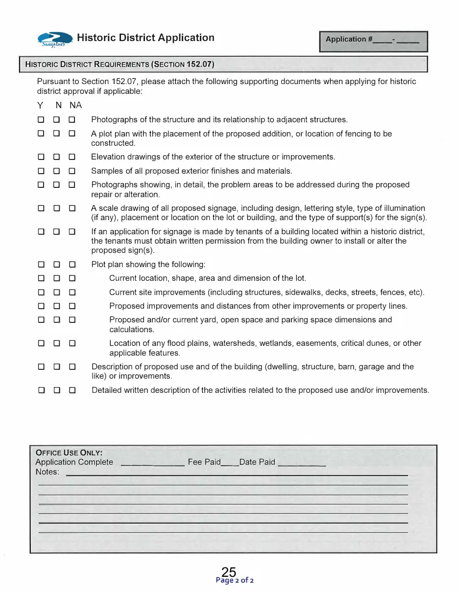 Page 25 of the packet; its text follows