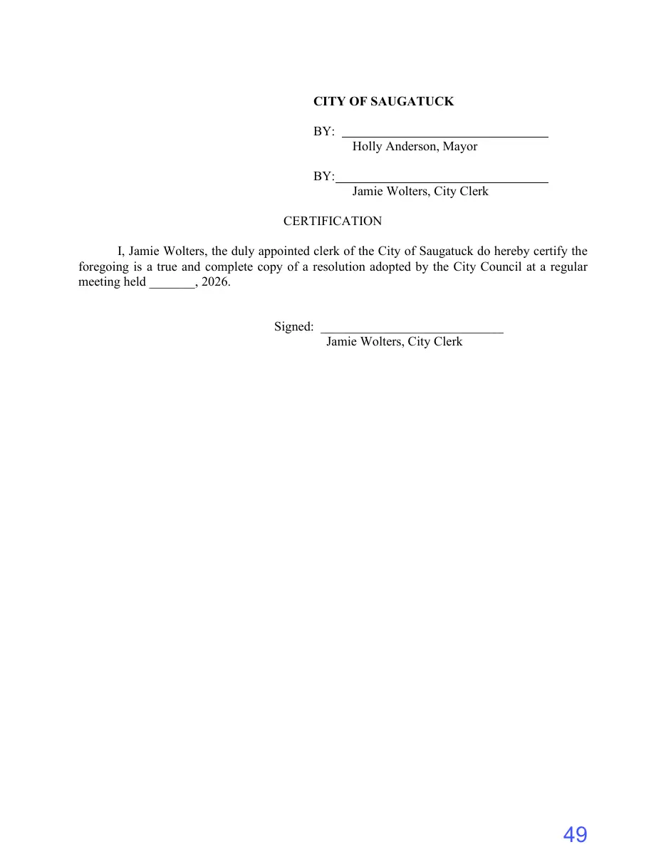 Page 49 of the packet; its text follows
