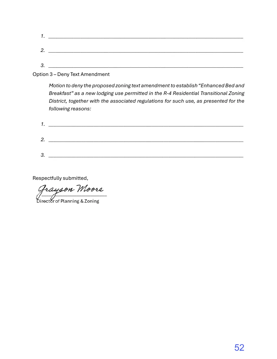 Page 52 of the packet; its text follows
