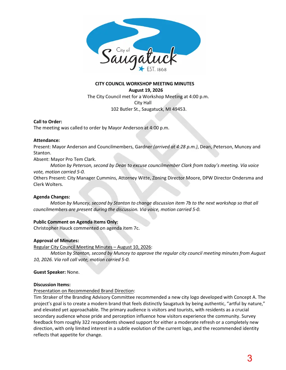 Page 3 of the packet; its text follows