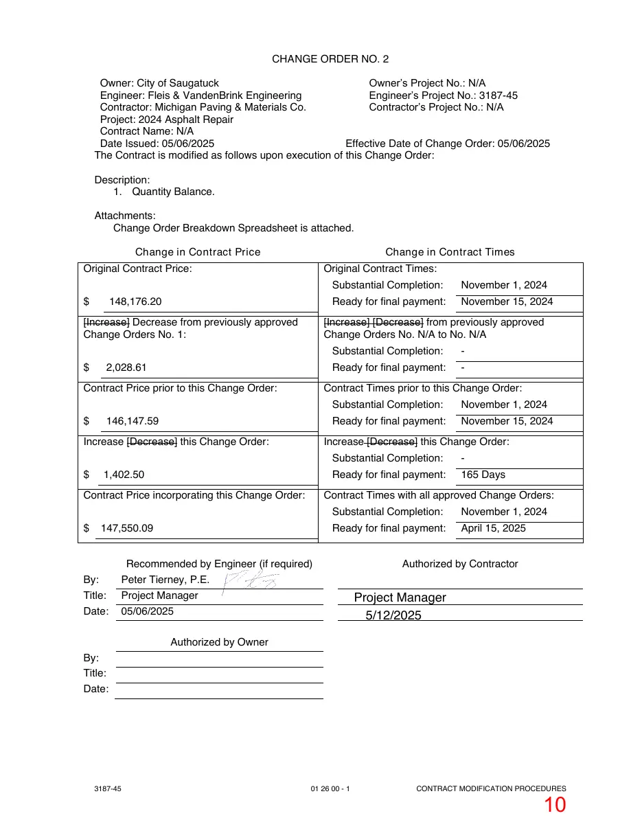 Page 10 of the packet; its text follows