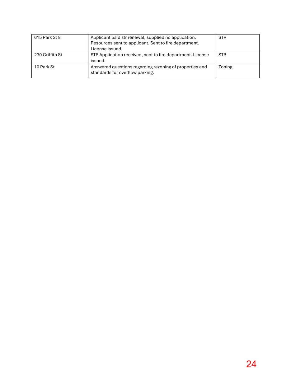 Page 24 of the packet; its text follows