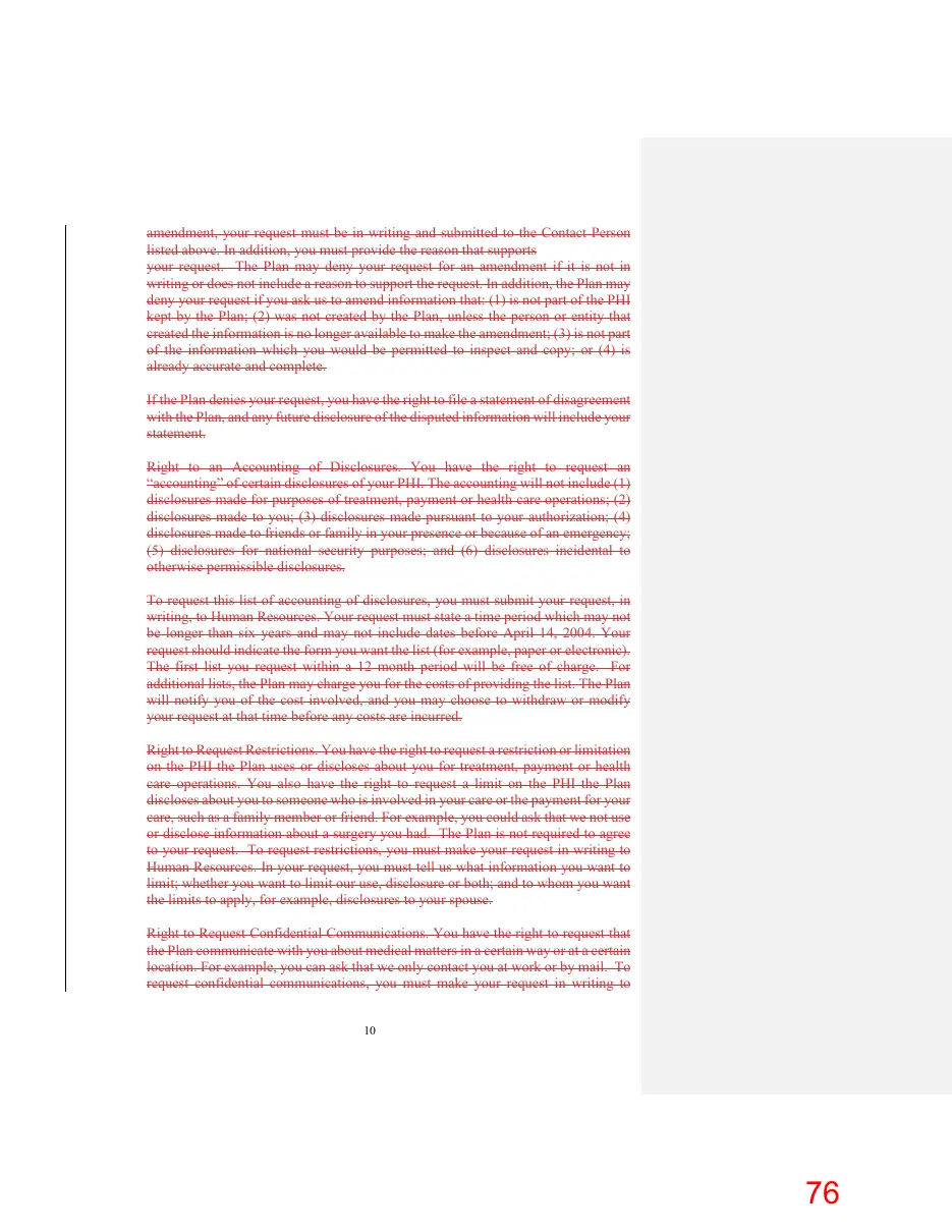 Page 76 of the packet; its text follows