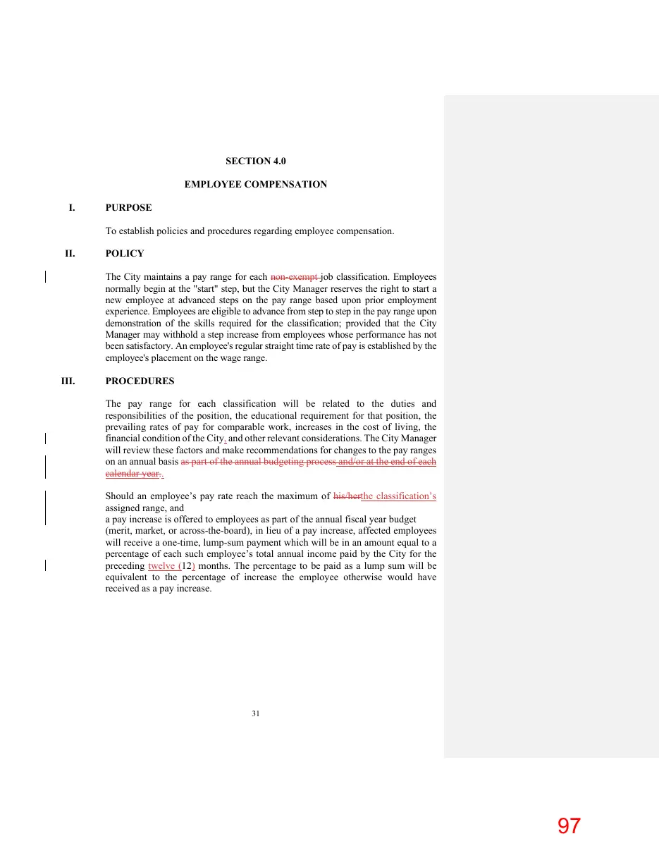 Page 97 of the packet; its text follows