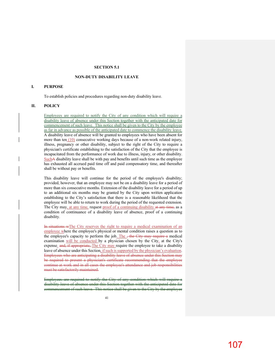 Page 107 of the packet; its text follows