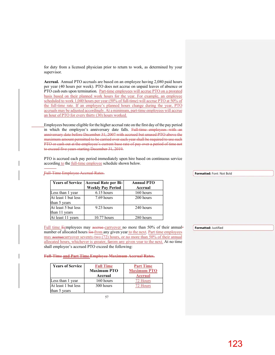 Page 123 of the packet; its text follows