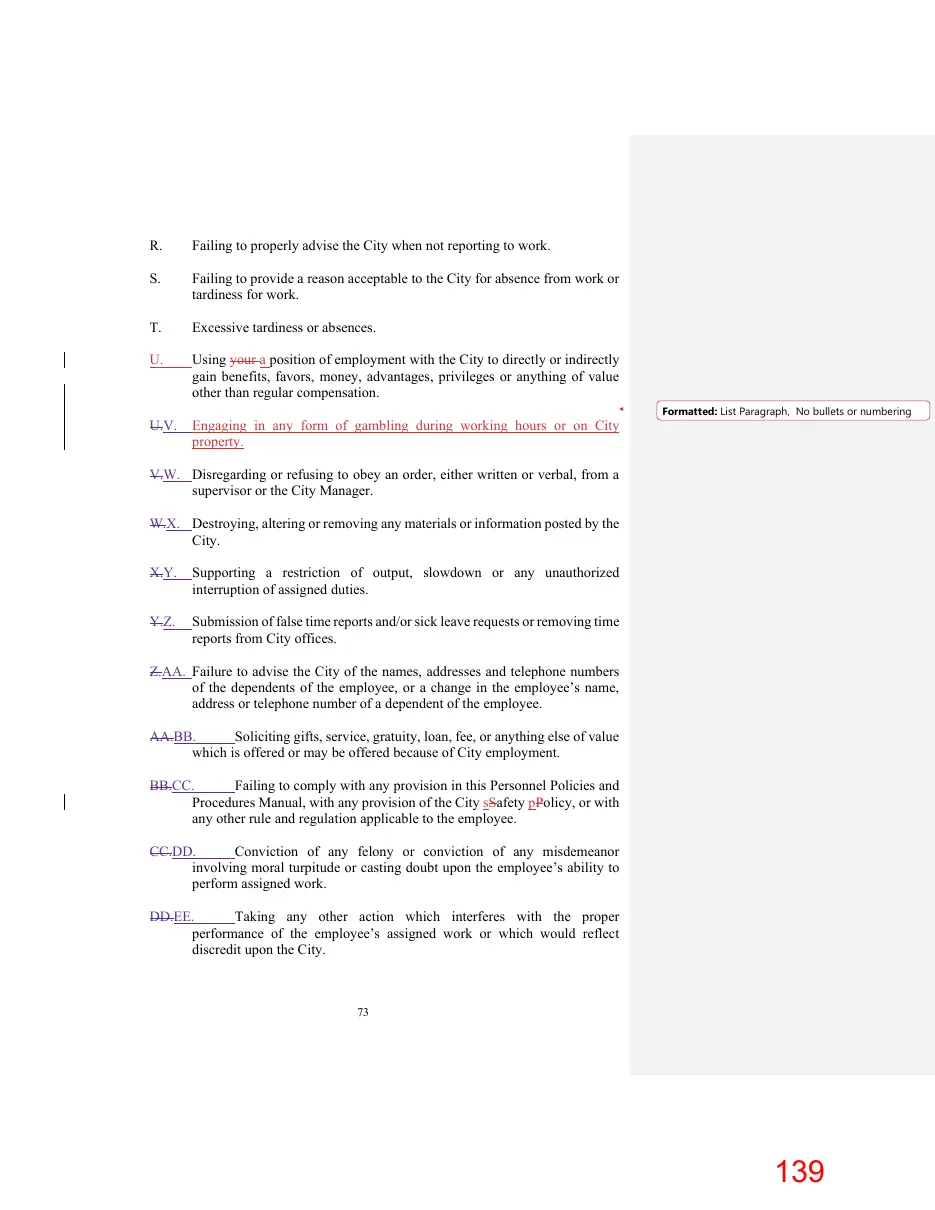 Page 139 of the packet; its text follows