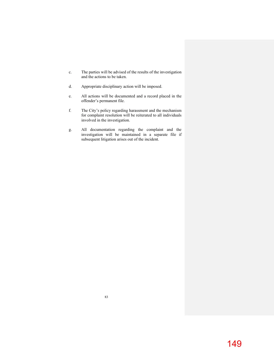 Page 149 of the packet; its text follows