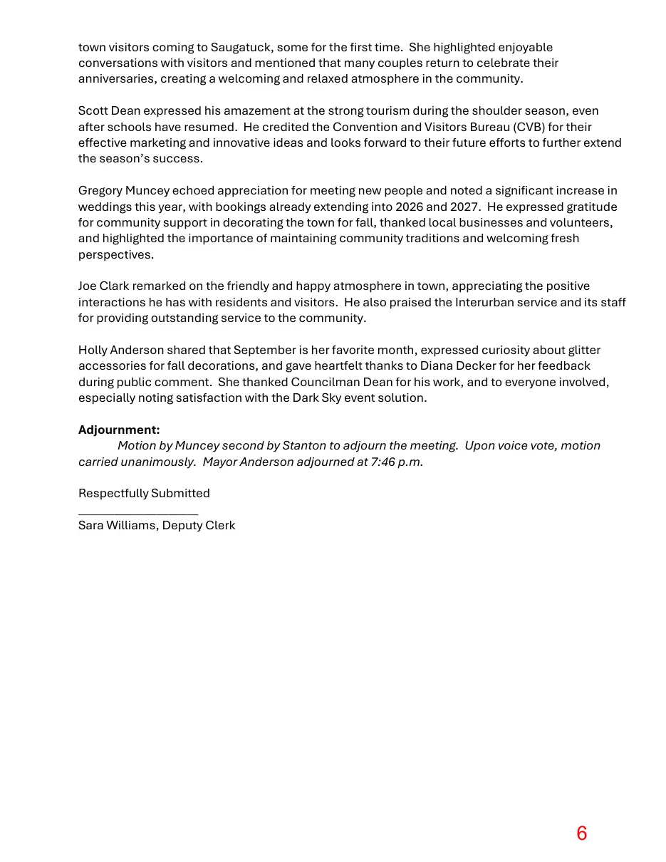 Page 6 of the packet; its text follows
