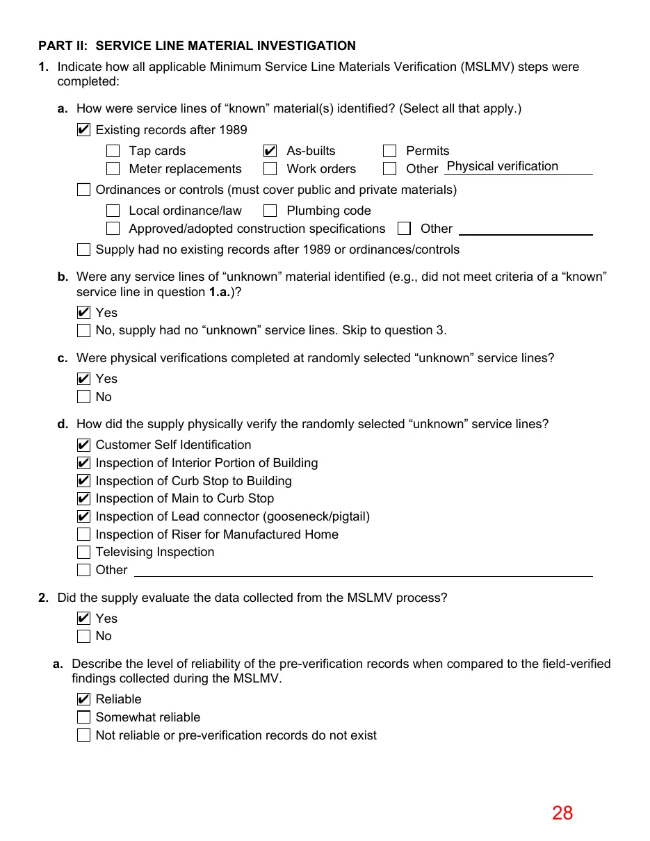 Page 28 of the packet; its text follows