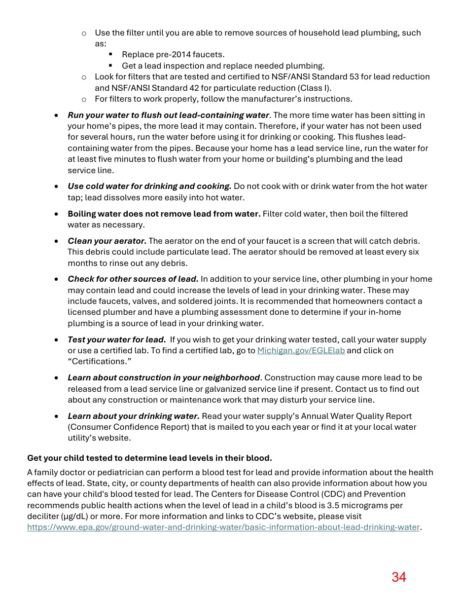 Page 34 of the packet; its text follows