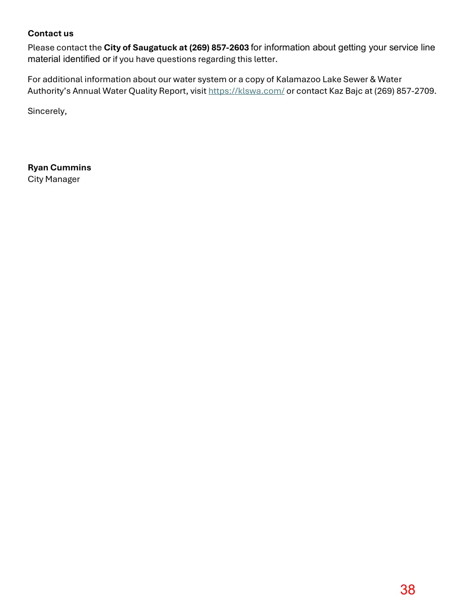 Page 38 of the packet; its text follows