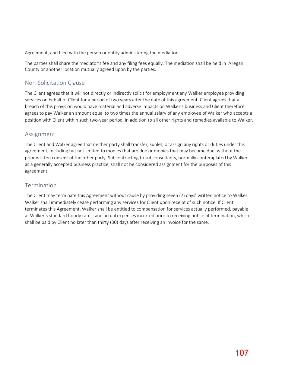 Page 107 of the packet; its text follows
