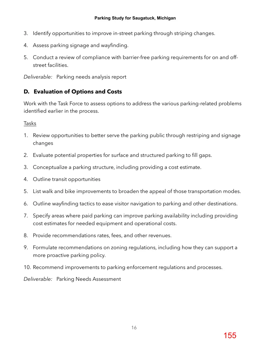 Page 155 of the packet; its text follows