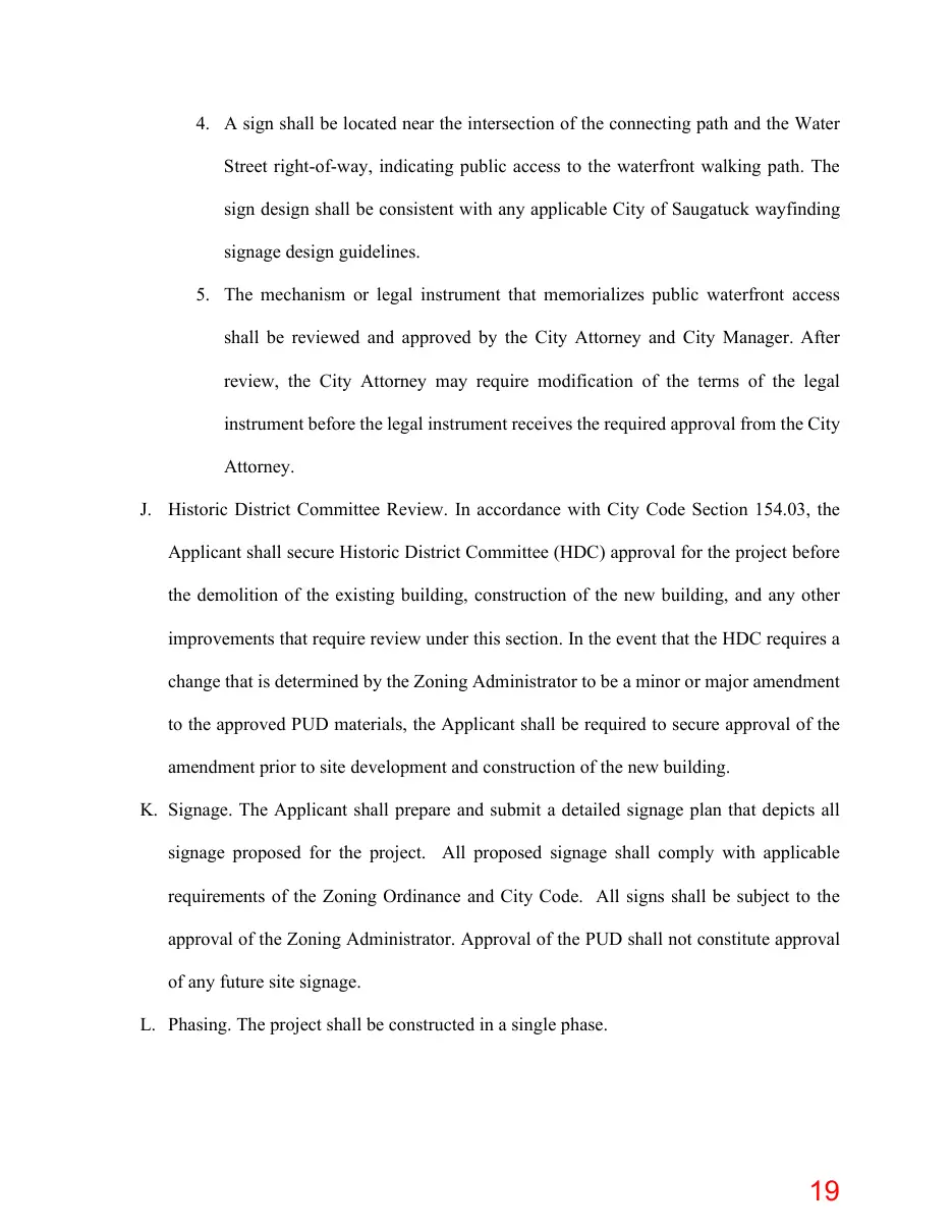 Page 19 of the packet; its text follows