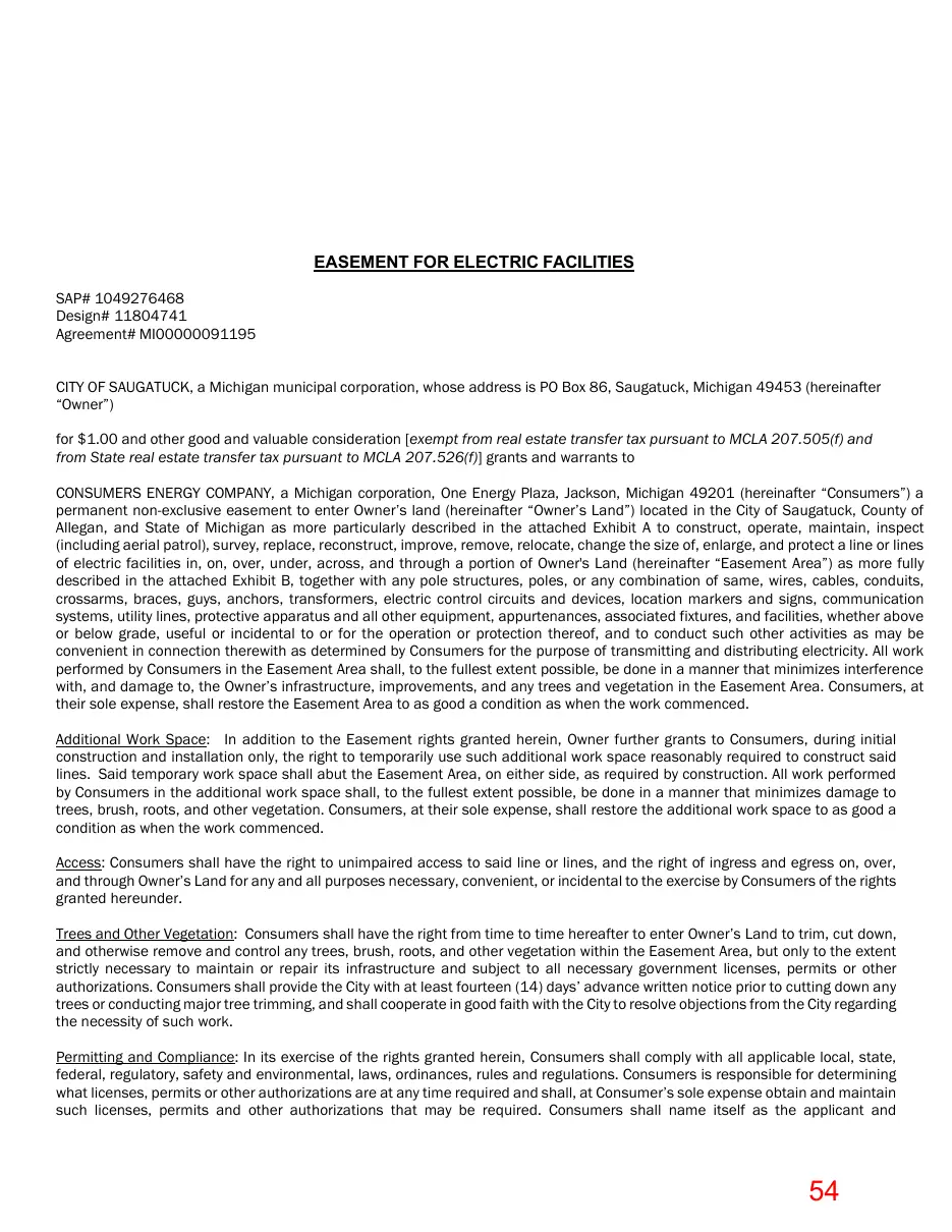 Page 54 of the packet; its text follows