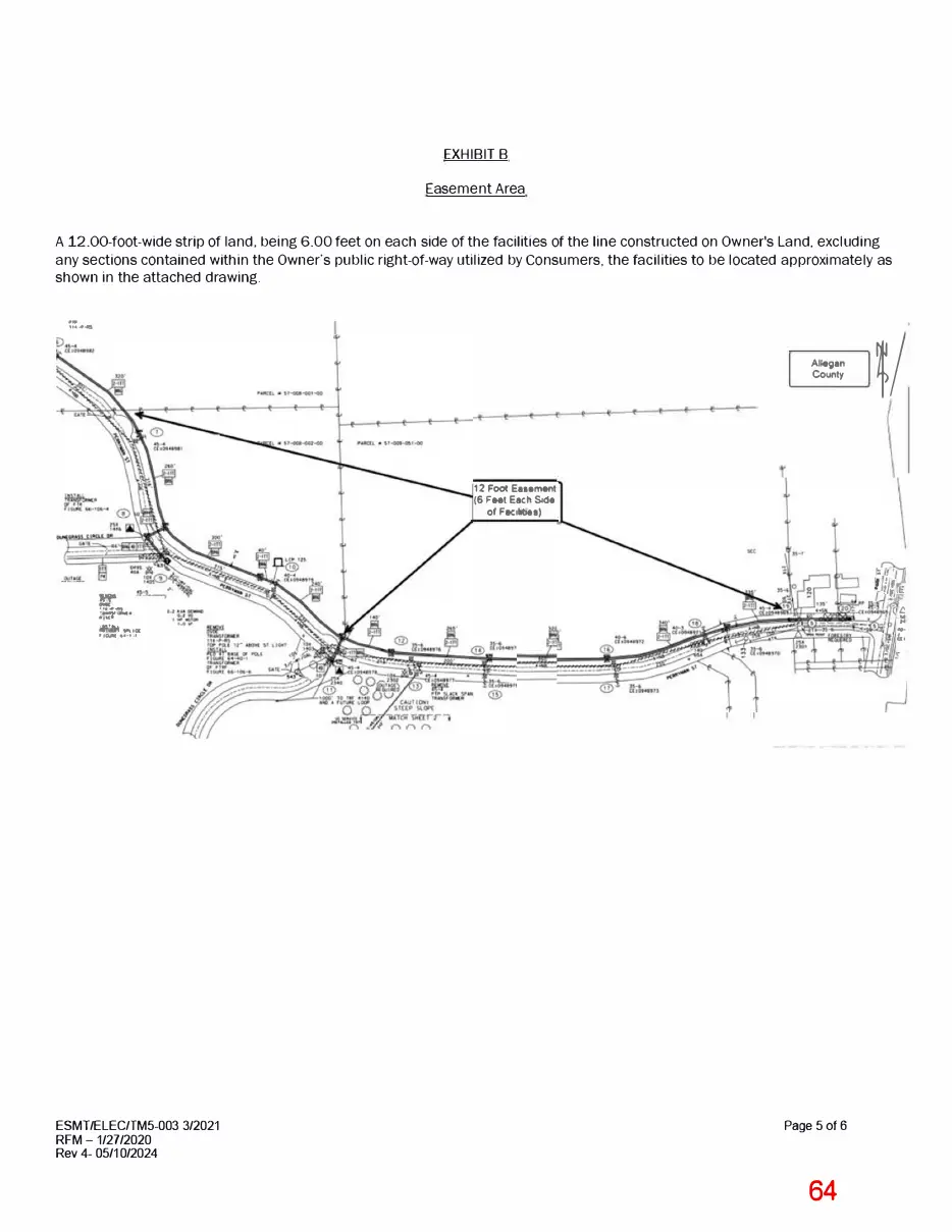 Page 64 of the packet; its text follows