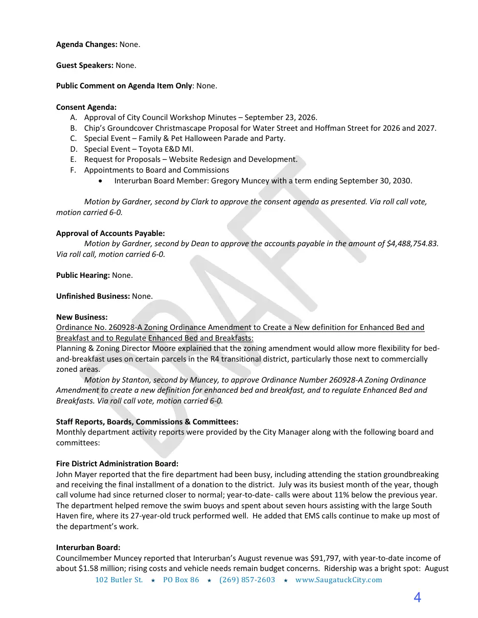 Page 4 of the packet; its text follows