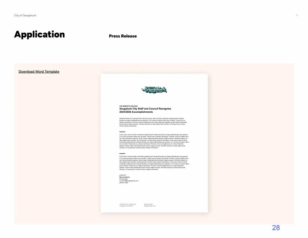 Page 28 of the packet, a scanned page