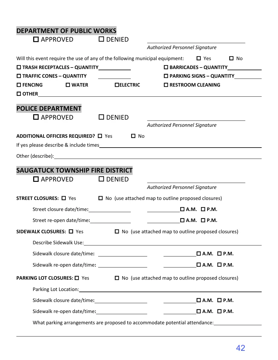 Page 42 of the packet; its text follows